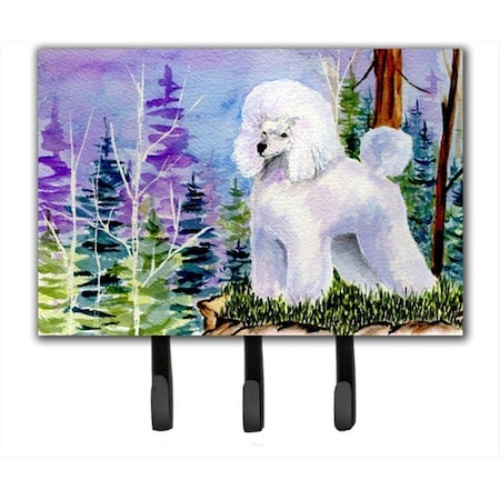 Carolines Treasures Poodle Leash Holder or Key Hook SS8639TH68
